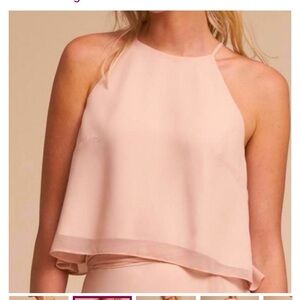 Donna Morgan x bhldn ruffle Etoile Top formal top S $200 event formal holiday